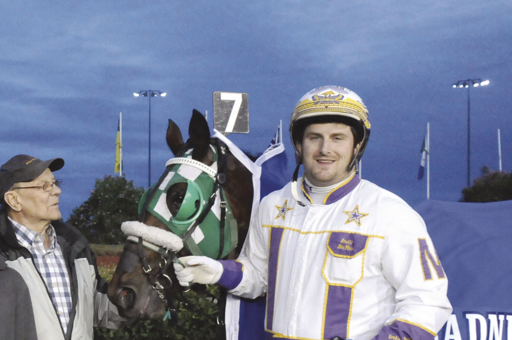 Brodie MacPhee with All Turain and owner Lee Hicken